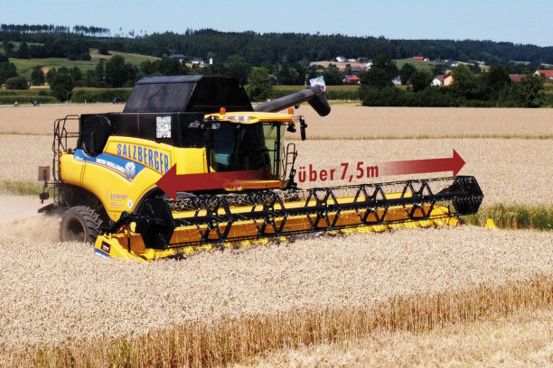 Philipp Salzberger, Superflex Schneidwerk über 7,5m